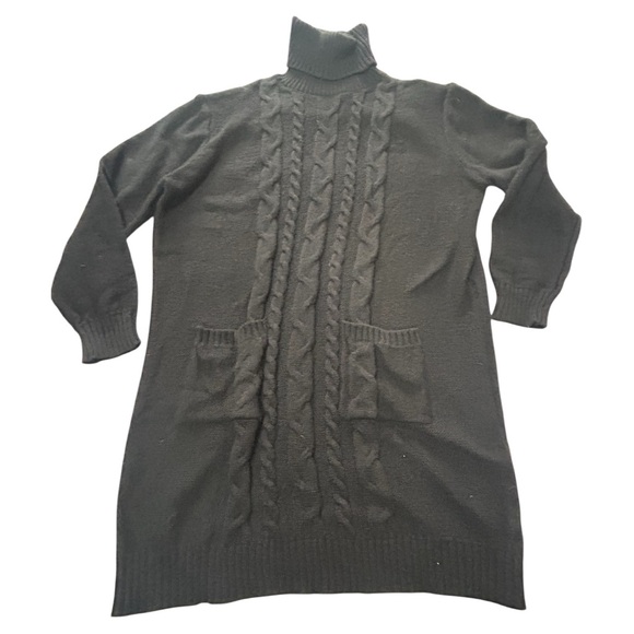 Dresses & Skirts - 4XL Black Sweater Dress NWOT